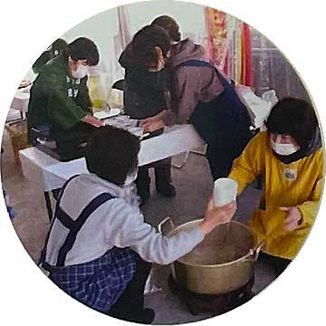 福豆・菓子・福銭の様子（イメージ）